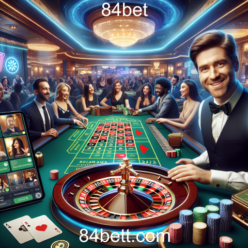 Experimente a Emoção do Cassino Ao Vivo no 84bet